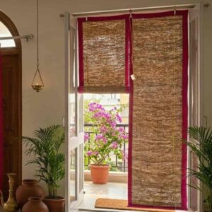 Vetiver Rolling Curtain